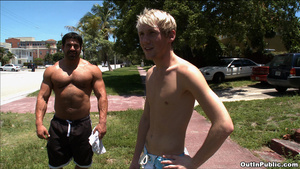 You are gonna like that blond being screwed by porno gay hulk in the truck body! - Picture 4
