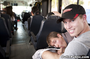 Having love affair by gays videos effeminates right in the back of a bus! - XXXonXXX - Pic 6