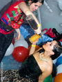 Wet party girls get relaxed and - Picture 12