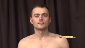 Blue eyes gay dude getting naked in the  - XXX Dessert - Picture 4
