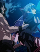 Poor enslaved anime girl asked to go through humiliation while being gang