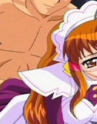 This lucky anime stud has 6 adorable young maids and fucks their tight