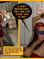 Hanged and clothespins abused redhead 3d - Picture 3