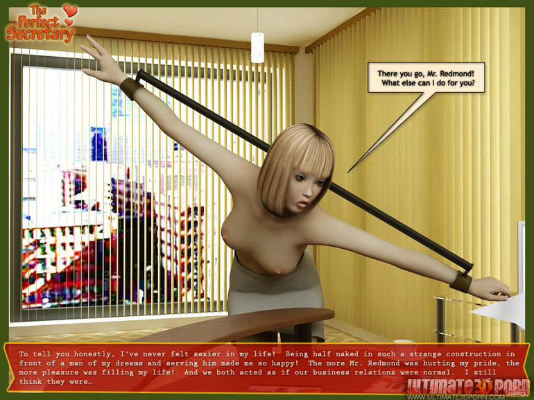 Awesome 3d blonde office girl doesn't - BDSM Art Collection - Pic 9