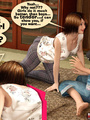 Redhead and brunette 3d stunners slowly - Picture 5
