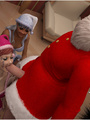 Horny 3d Santa and his helper sedcued - Picture 5