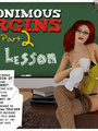 Sex y redhead 3d teacher with huge - Picture 1