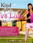 Brunette 3d teen stunner in pink stockings don't mind hardcore threesome