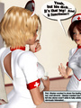 Two naked 3d nurses in exclusive tight - Picture 2