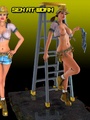Sex starving busty 3d beauties using - Picture 2