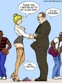 Black cum hungry white toon teacher is - Picture 3