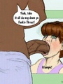 Sex starving cartoon brunette giving a - Picture 3