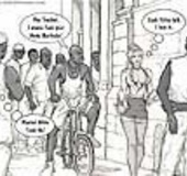 Nasty black toon guys are alaways ready to stick their dongs in tiny white