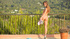 Hot chick Guerlain gets naked and demonstrates her nice body on the bride