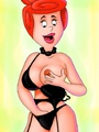 Sexy toon babes slip out their lingerie - Picture 1