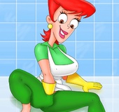 Princess Jasmine love sot reward her prince with her lustful body and