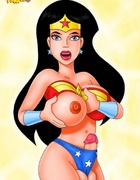 Naughty toon xxx pics of cute hotties get their twat drilled by toys and