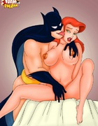 Wonderwoman gives into temptation of her sexual desire