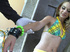 Petite bitch gets cuffed and squirts giant chick load!