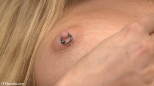 Yummy tits teen blonde using ice cube an - Picture 5