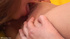 brunette teen babe licking
