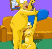 Drawn bdsm porn pics of horny toon dude tied up his wife and using her