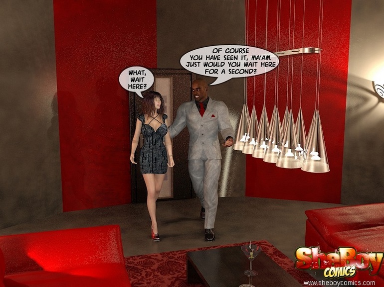 3d black dude asked his lovely white girlfriend to - Picture 2
