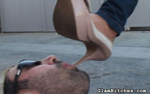 Dude in a cap gets kicked in the street  - XXX Dessert - Picture 15