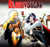 Cartoon xxx tale about two stunning warrior girls trying to win the fight.