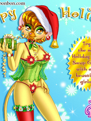 These gorgeous cartoon slutty girls flashing their - Picture 2