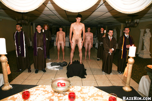 Hot gay fucking at the students' initiation ceremony - Picture 9