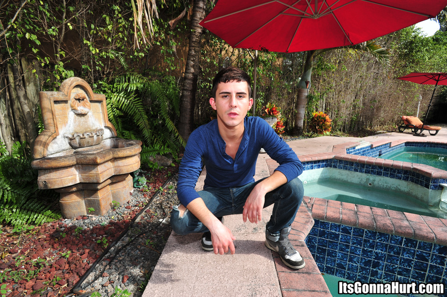 Brunette gay sucks black donkey prior to al - XXX Dessert - Picture 1