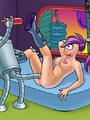 Horny Bender drilling Leela's snatch - Picture 2