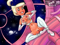 Hot blonde Judy gets horny and spreads her - Popular Cartoon Porn - Picture 2