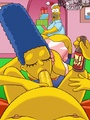 Horny Homer Simpson gets his cock - Picture 2