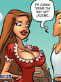 Gorgeous hotties from porn comics seduce - Picture 3