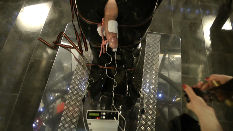 Poor slave dude gets his hard pecker abused - XXX Dessert - Picture 3