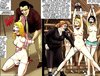 Very hot cartoon chicks get captured and brought to a villa where they