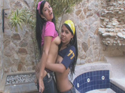 Hot xxx clips with wild latina lesbians licking each others' dirty cooches