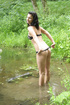 naked brunette teen girl