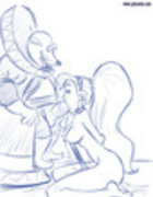 Rapunzel and Trixie have a great round booties to fuck.