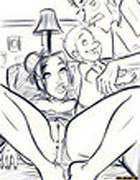 Clair and her father make their sexual desires come true in the backyard.