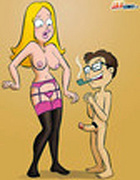 Batgirl and Claire are the nastiest cartoon girls.