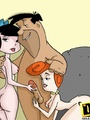 Horny Fred Flintstone get his cock - Picture 2