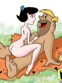 Horny Fred Flintstone get his cock - Picture 3