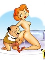 Nasty toon babe Jane Jetson loves bein - Picture 1
