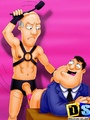Muscular Stan from American Dad strethes - Picture 2