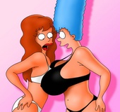 Marge loves to be pleasured in a variety of ways