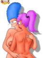 Busty cartoon Leela prefers lesbo sex - Picture 3
