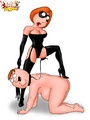 Lusty toon wife Lois dominates her - Picture 1